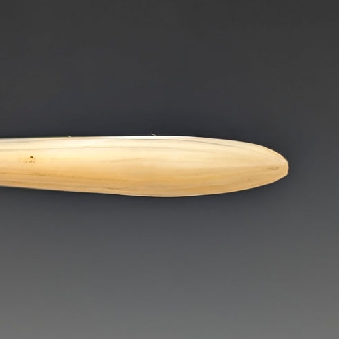 1906年 英国アンティーク 彫刻白蝶貝ハンドル 純銀ブレード デザートカトラリー6ペア  William Hutton 木箱入り